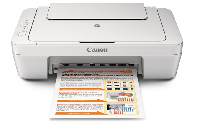Install canon pixma mg2500 printer